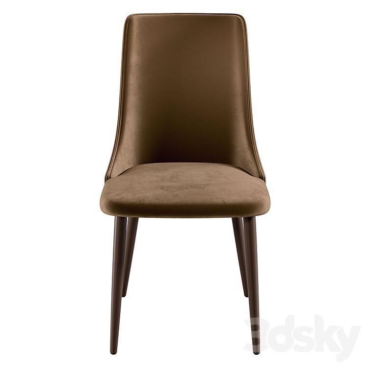 Ghế ăn hiện đại bọc nệm JOE khung gỗ sồi nga