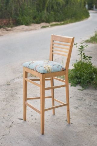 ghế bar có tựa lưng vuông