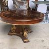 BỘ BÀN ĂN CỔ ĐIỂN TRÒN LOUIS XIV