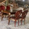 BỘ BÀN ĂN CỔ ĐIỂN LOUIS 4 GHẾ