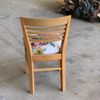 GHẾ ăn GỖ BEECH BỌC NỆM  MÀU TỰ NHIÊN