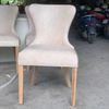 GHẾ ĂN WINGBACK GỖ ASH BỌC DA CÔNG NGHIỆP