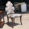 BỘ BÀN ĂN CỔ ĐIỂN LOUIS GỖ XÀ CỪ+ GHẾ CHIẾC LÁ