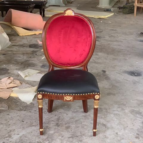 GHẾ CỔ ĐIỂN LOUIS KING CHAIR KHÔNG TAY