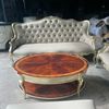 SOFA LOUIS XV -  BỘ SOFA SAVIO FIRMINO ( KHUNG DÁN BẠC  BỌC MICROFIRBER )
