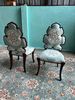 GHẾ ĂN GỖ BỌC NỆM HÌNH CHIẾC LÁ