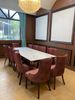 BÀN ĂN CỔ ĐIỂN LOUIS 16 CHỮ NHẬT MẶT ĐÁ