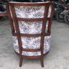 Sofa Ports Mouth Vải Cỏ May Màu Walnut