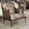 SOFA ĐƠN KATI LOUIS XVI MÀU NÂU