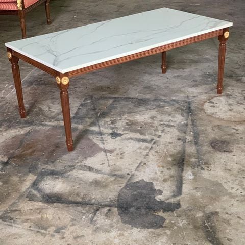 BÀN TRÀ MẶT ĐÁ LOUIS XVI