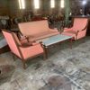 BỘ SOFA LOUIS XVI GỖ WALNUT ( GỖ ÓC CHÓ)