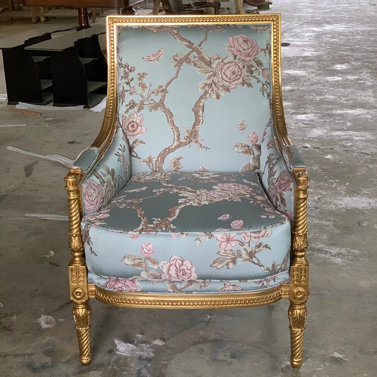 SOFA ĐƠN LOUIS XVI