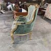 Sofa Louis XV - SOFA SAVIO Firmino (vải hoa văn nhập khẩu )