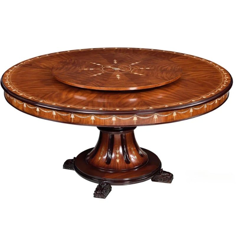 Bàn ăn tròn cổ điển Luxury Royal (5405-307)