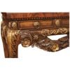 Bàn CONSOLE gỗ mạ vàng theo phong cách GEORGE III