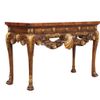 Bàn CONSOLE gỗ mạ vàng theo phong cách GEORGE III