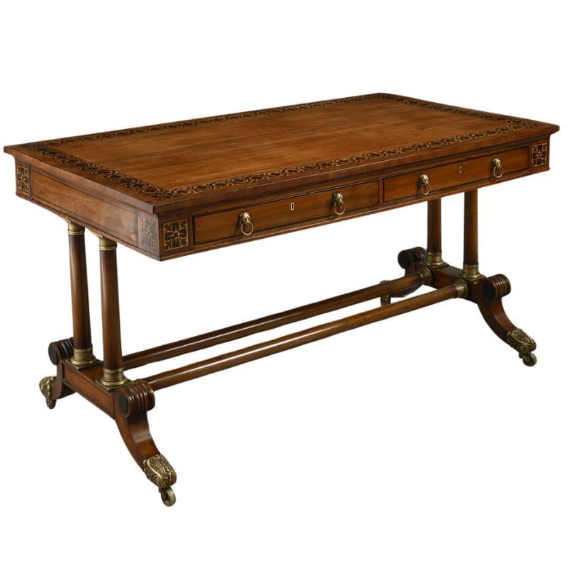 Bàn làm việc cổ điển phong cách George