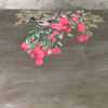 Bàn làm việc Louis XVI vẽ họa tiết theo yêu cầu