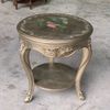 Bàn trà Louis XV vẽ hoa theo yêu cầu ( Side table)