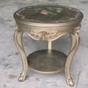Bàn trà Louis XV vẽ hoa theo yêu cầu ( Side table)