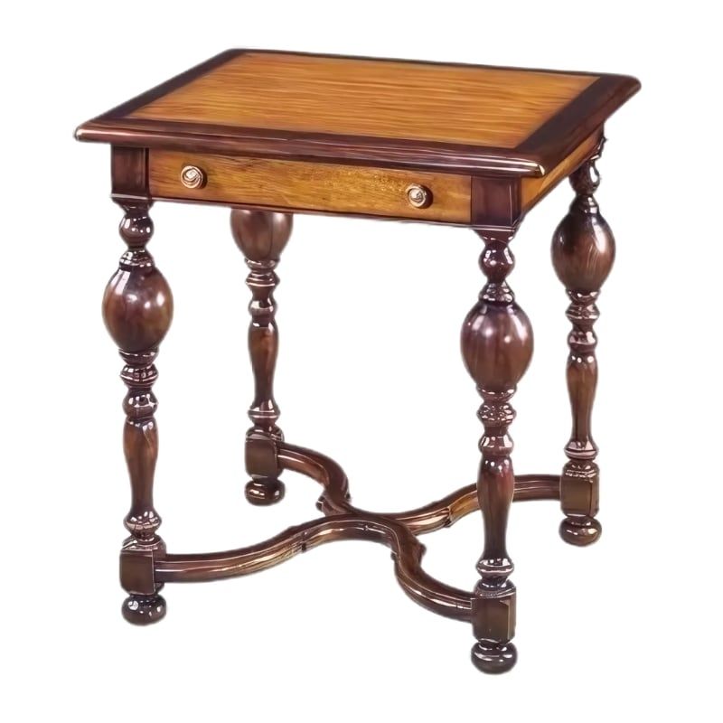 Bàn trà phụ cổ điển phong cách Indochine (5000-523 )