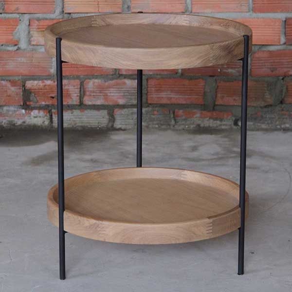 Side Table HUMLA - 440 oak