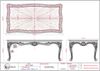 BÀN TRÀ CỔ ĐIỂN ALTHORP LOUIS 15 SƠN MÀU TRẮNG