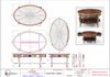 BÀN TRÀ CỔ ĐIỂN Louis 15 họa tiết ốp đồng