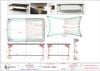 Bàn trà cổ điển 2 tầng gỗ Mahogany họa tiết cây cọ