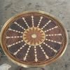 BÀN TRÀ NHỎ viền đồng thau mặt khảm gỗ 5000-069 ( Side table)