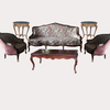 Bộ sofa cổ điển Louis XV bọc vải hoa