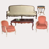 BỘ SOFA PHÒNG KHÁCH Louis XV chạm hoa
