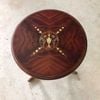 BÀN TRÀ NHỎ TRÒN MẶT CẨN TRAI ( Side Table)
