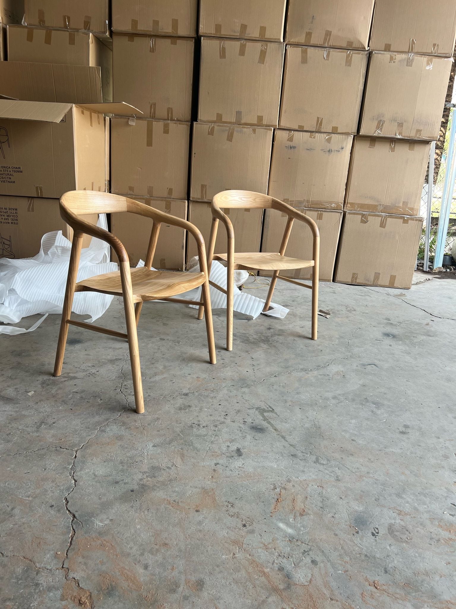 GHẾ NEVA CÔNG THÁI HỌC GỖ ASH