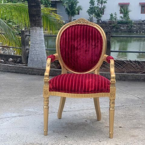 GHẾ ĂN CỔ ĐIỂN CÓ TAY LƯNG OVAL PHONG CÁCH GEORGE (024)