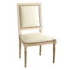 GHẾ ĂN LOUIS XVI TỰA VUÔNG