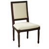 GHẾ ĂN LOUIS XVI TỰA VUÔNG