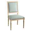 GHẾ ĂN LOUIS XVI TỰA VUÔNG