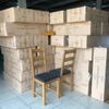 Ghế ăn lưng cao gỗ sồi
