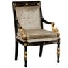 Ghế armchair cổ điển chạm Thiên nga