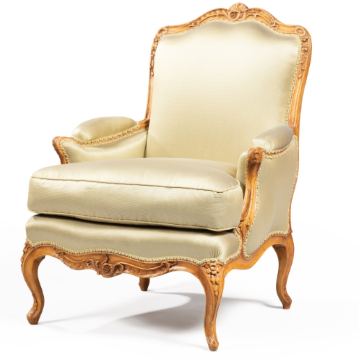 SOFA LOUIS XV- GHẾ BÀNH GỖ LOUIS XV sang trọng