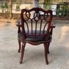 Ghế ăn cổ điển có tay Louis XV armchair (AL41040)