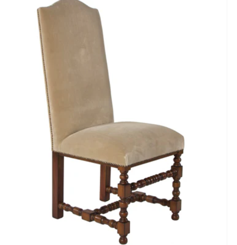 Ghế Louis XIV chân tiện cổ điển