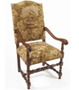 Ghế Louis XIV chân tiện cổ điển