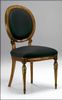 Ghế Louis XVI chân tròn-vuông (không tay)
