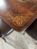 Bộ bàn ăn cổ điển gỗ MAHOGANY hoa văn MARQUETRY