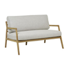 NYSEE LOVESEAT WALNUT