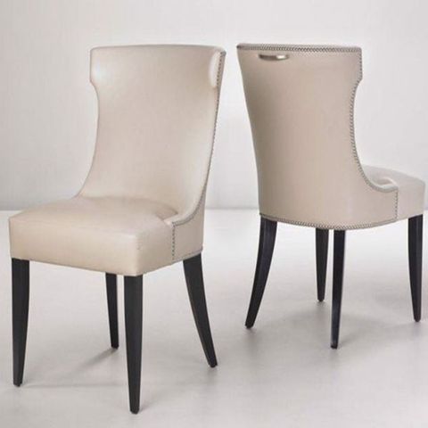 GHẾ ĂN GỖ SỒI BỌC NỆM PLAIN