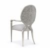 Ghế ăn cao cấp tựa lưng oval