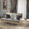 Sofa 3 chỗ phong cách hoàng gia Louis XVI